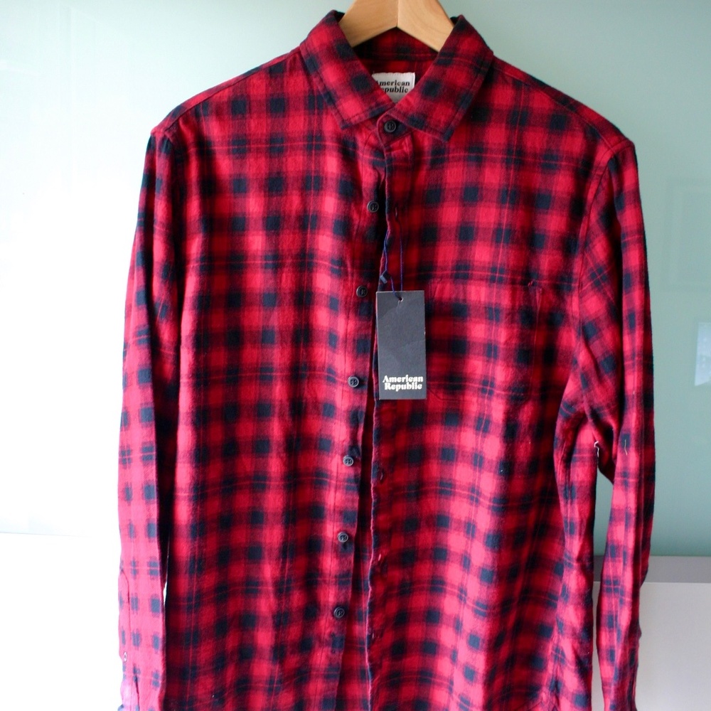 American Republic - Men's Long Sleeve Shirt